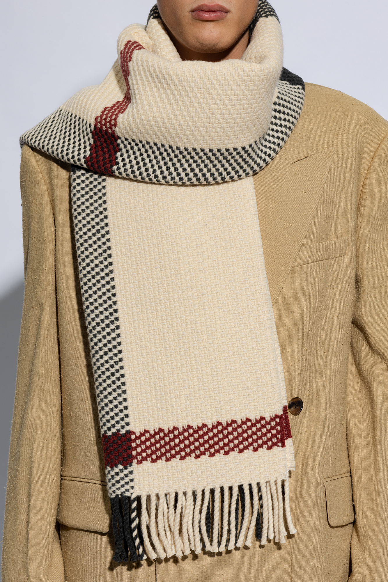 Burberry 50 cashmere outlet 50 wool scarf japan